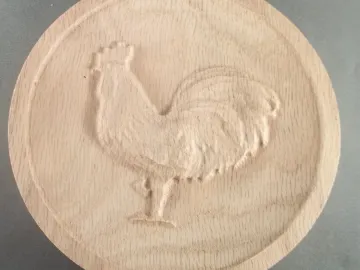 Dished Hen carved by Paul's Pens n Things