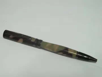 Classic Twist Pen in Gun Metal handcrafted by Paul's Pens n Things