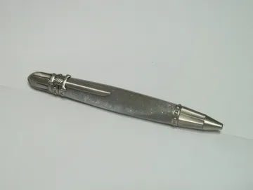 Knights Armor Pen in Antique Pewter with IA73 Resin handcrafted by Paul's Pens n Things