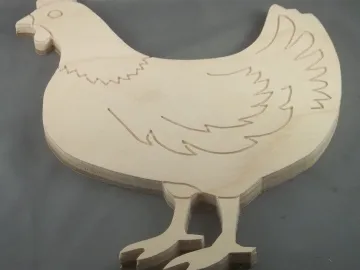 Hen Profile made by Paul's Pens n Things