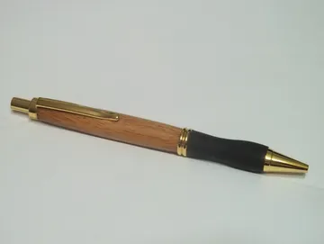 Pen and pencil combo with a mesquite barrel handcrafted by Paul's Pens n Things